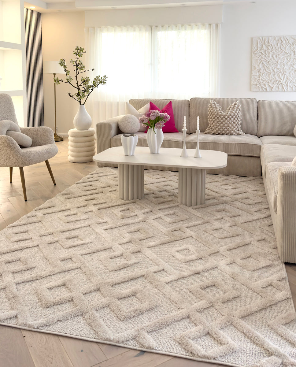 Pera 4708 krem Modern yüksek kaliteli tasarım Halı